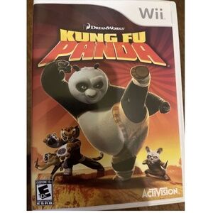 Kung Fu Panda (Nintendo Wii, 2008) Tested and Works